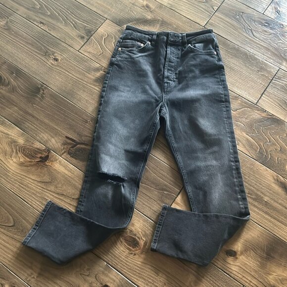 Free People high rise straight Jeans | 28 - Picture 1 of 4